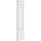 Ekena Millwork Raised Panel PVC Pilaster w/Decorative Capital & Base, 12"W x 48"H x 2"P PILP12X048RP02-2 - alternate 3